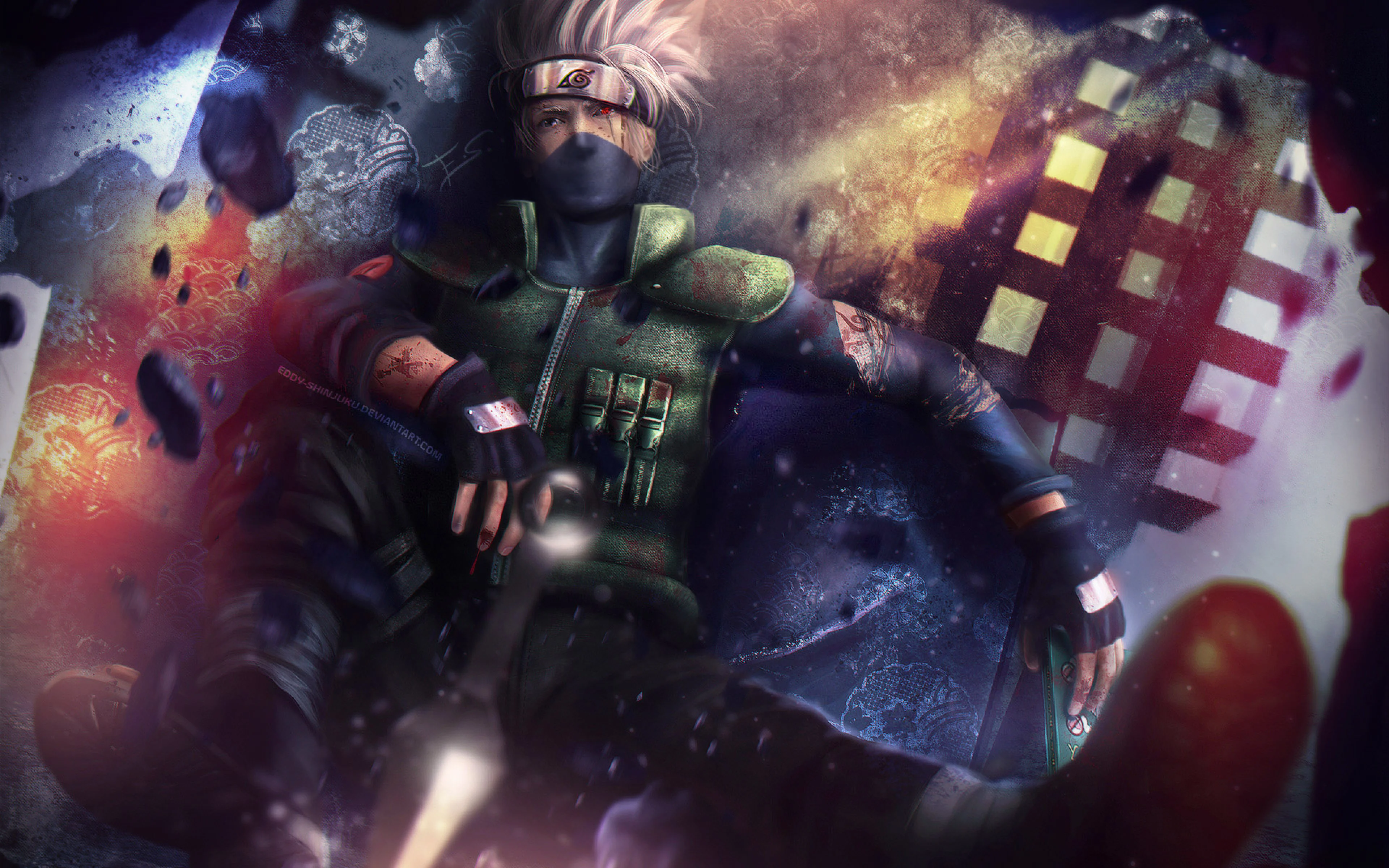 Kakashi Hatake Anime Wallpaper 4k HD ID