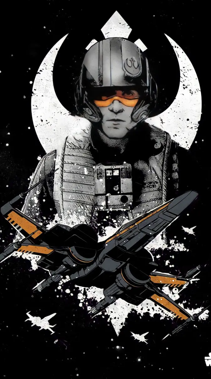 Poe Dameron II wallpaper