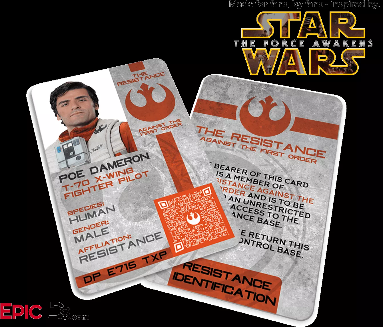 Download Star Wars Resistance I D Card