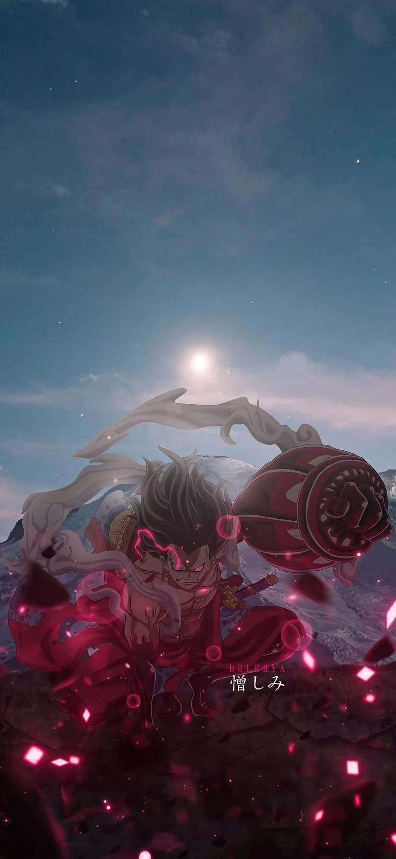 Mugiwara D Luffy, anime, blur, manga