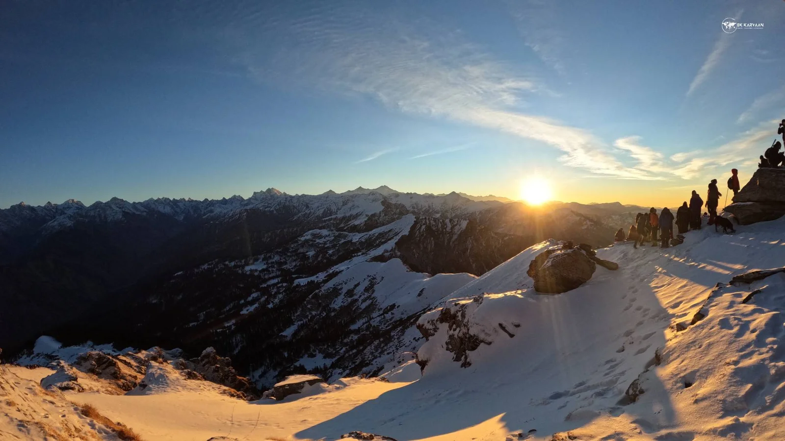 Kedarkantha Trek. Snow Trek