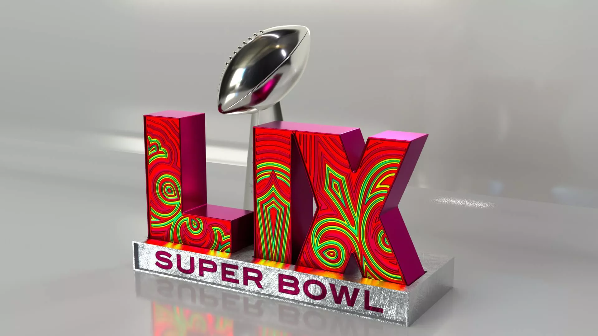 NFL Superbowl Lix Logo