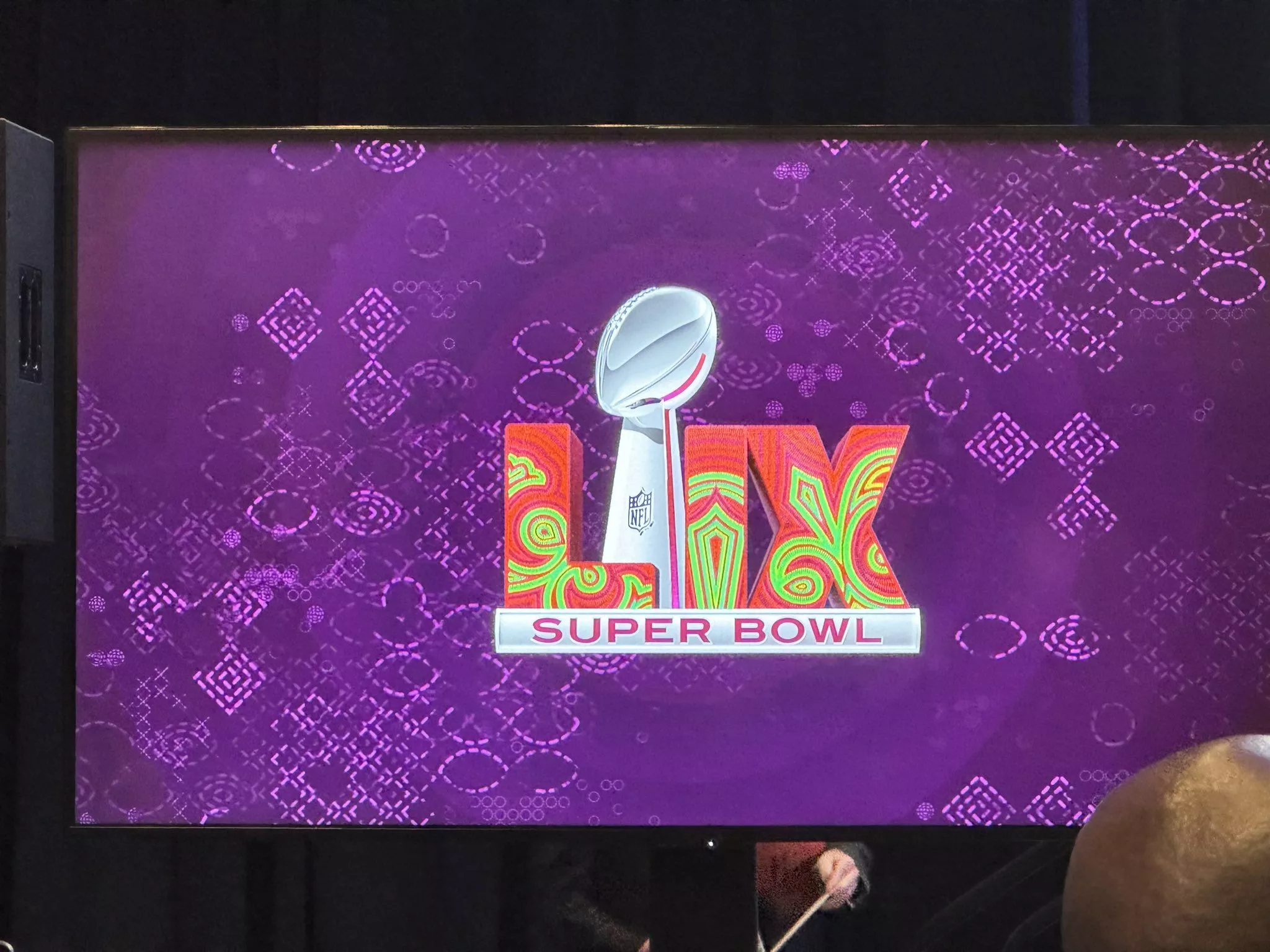Super Bowl LIX. Lotta RED in that logo