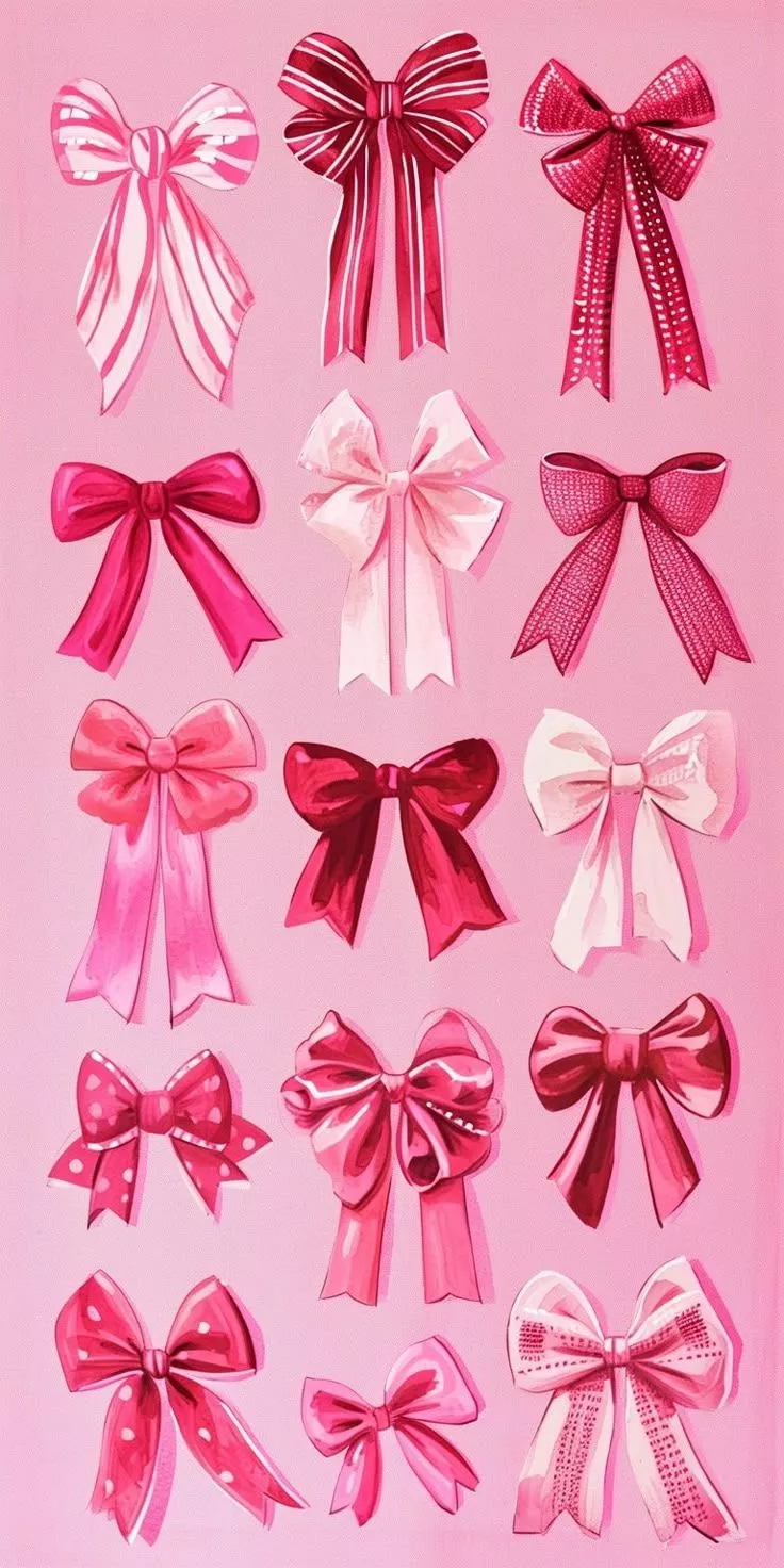 Charming Bow Wallpaper to Adorn