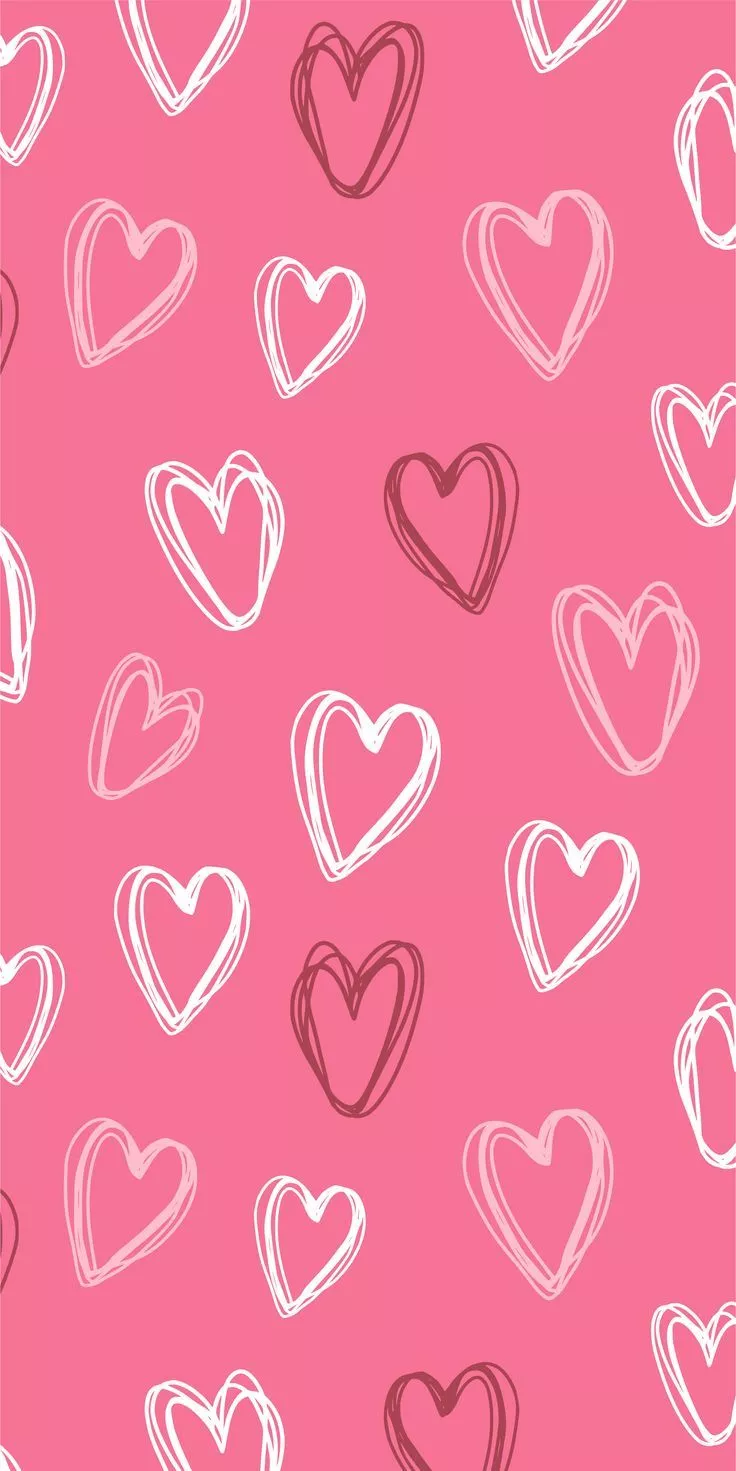 Pattern wallpaper for Valentines Day