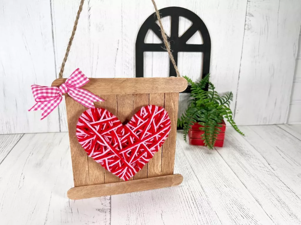 Valentine String Art For Kids