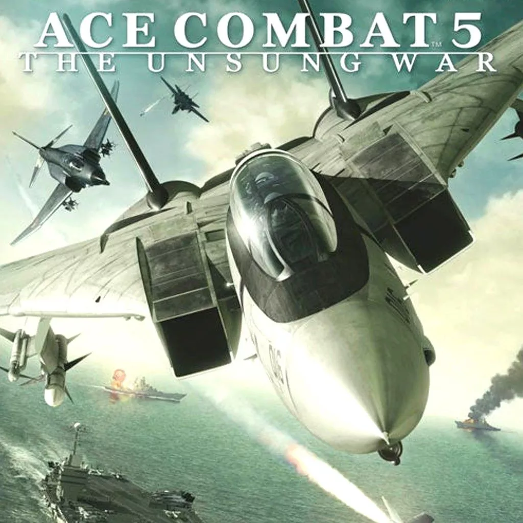 Ace Combat 5 Flies Golden Skies