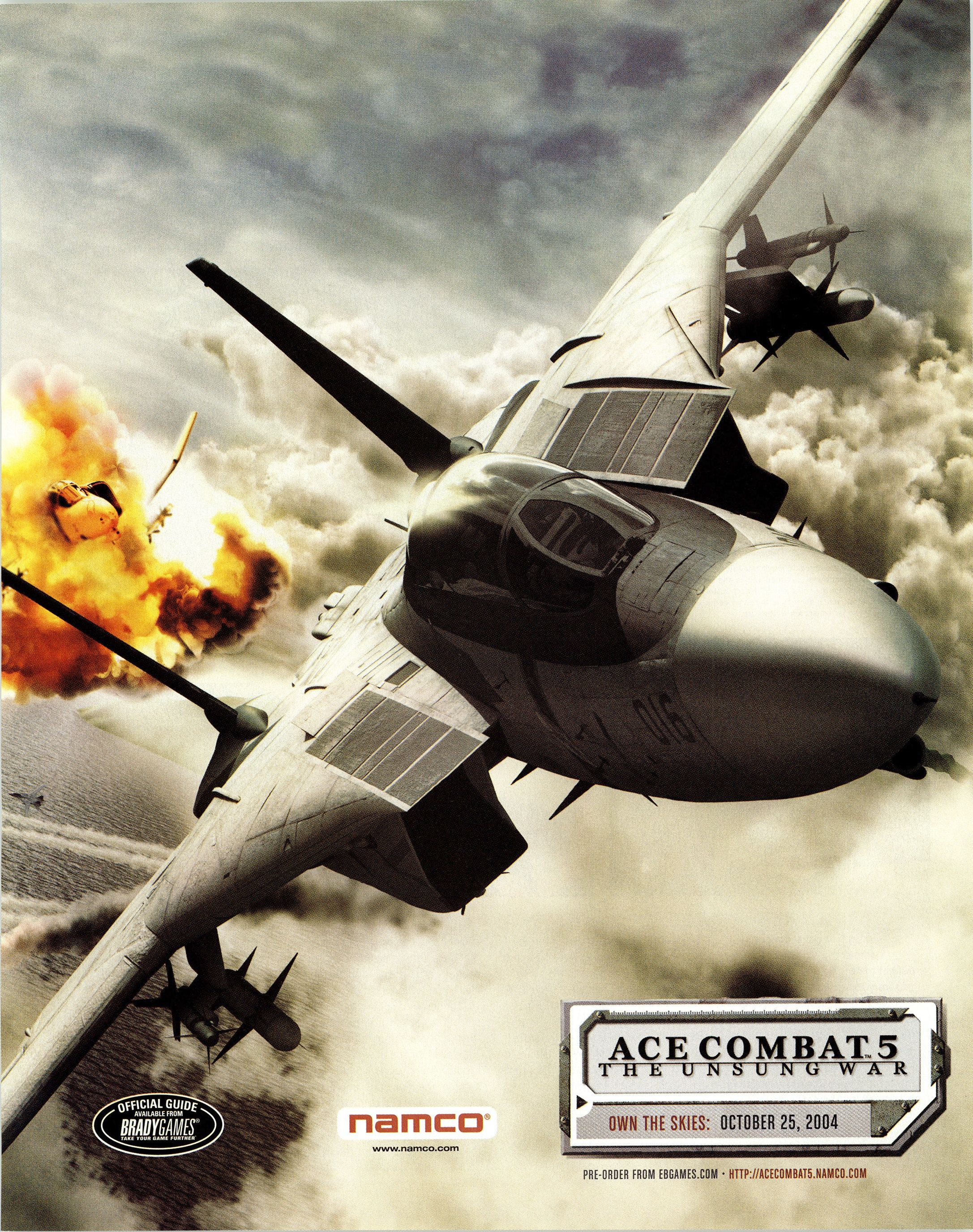 ACE COMBAT UNSUNG WAR NTSC U