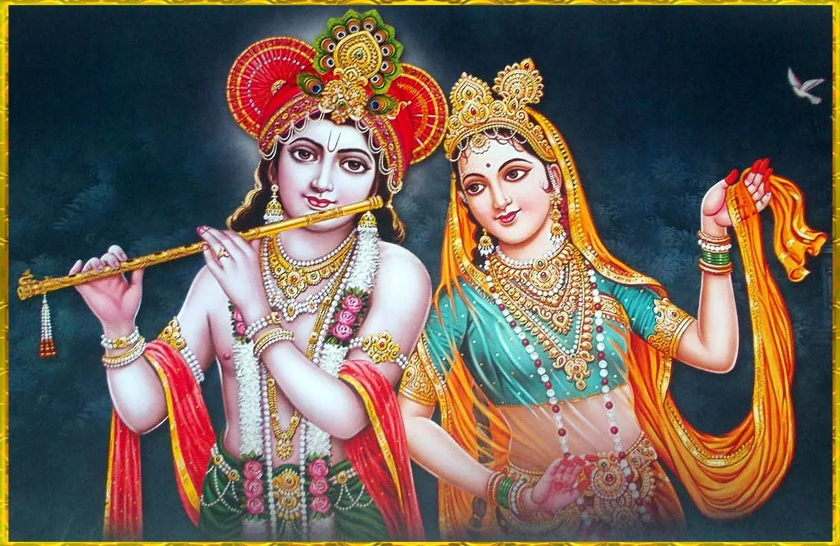 4k, bhakti, cute radha krishna, radha