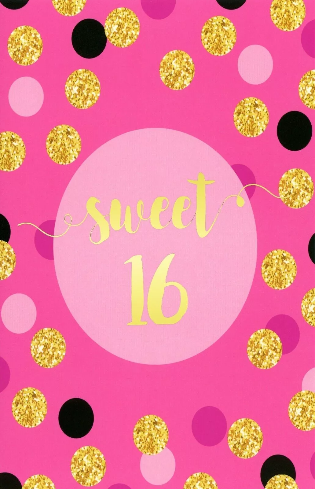 Happy SWEET 16 16TH BIRTHDAY Card