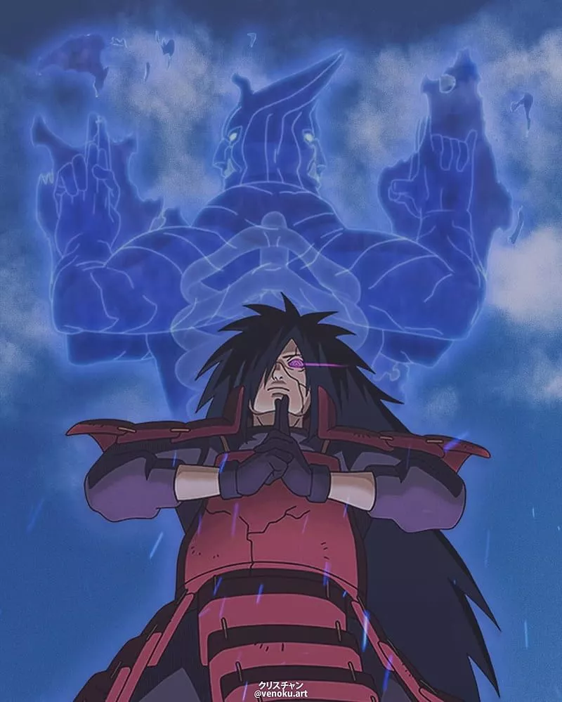 Madara, evil, naruto, reanimated, HD
