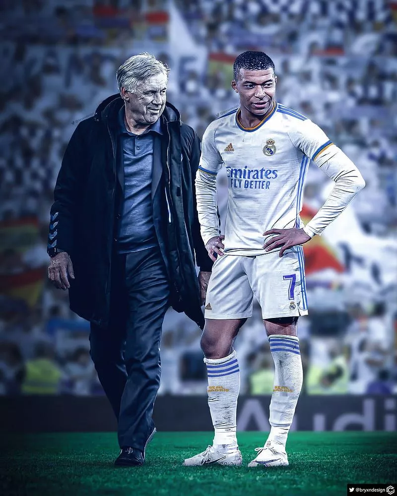Mbappe Madrid, ancelotti, cristiano