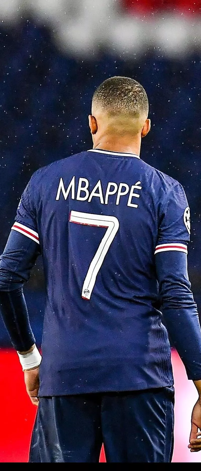 Mbappe, champions league, football, kylian mbappe, psg, soccer, HD phone wallpaper