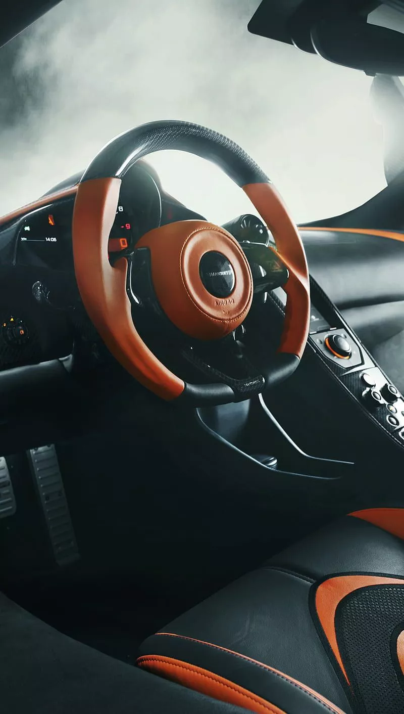 Mclaren interior, car, carros, interior