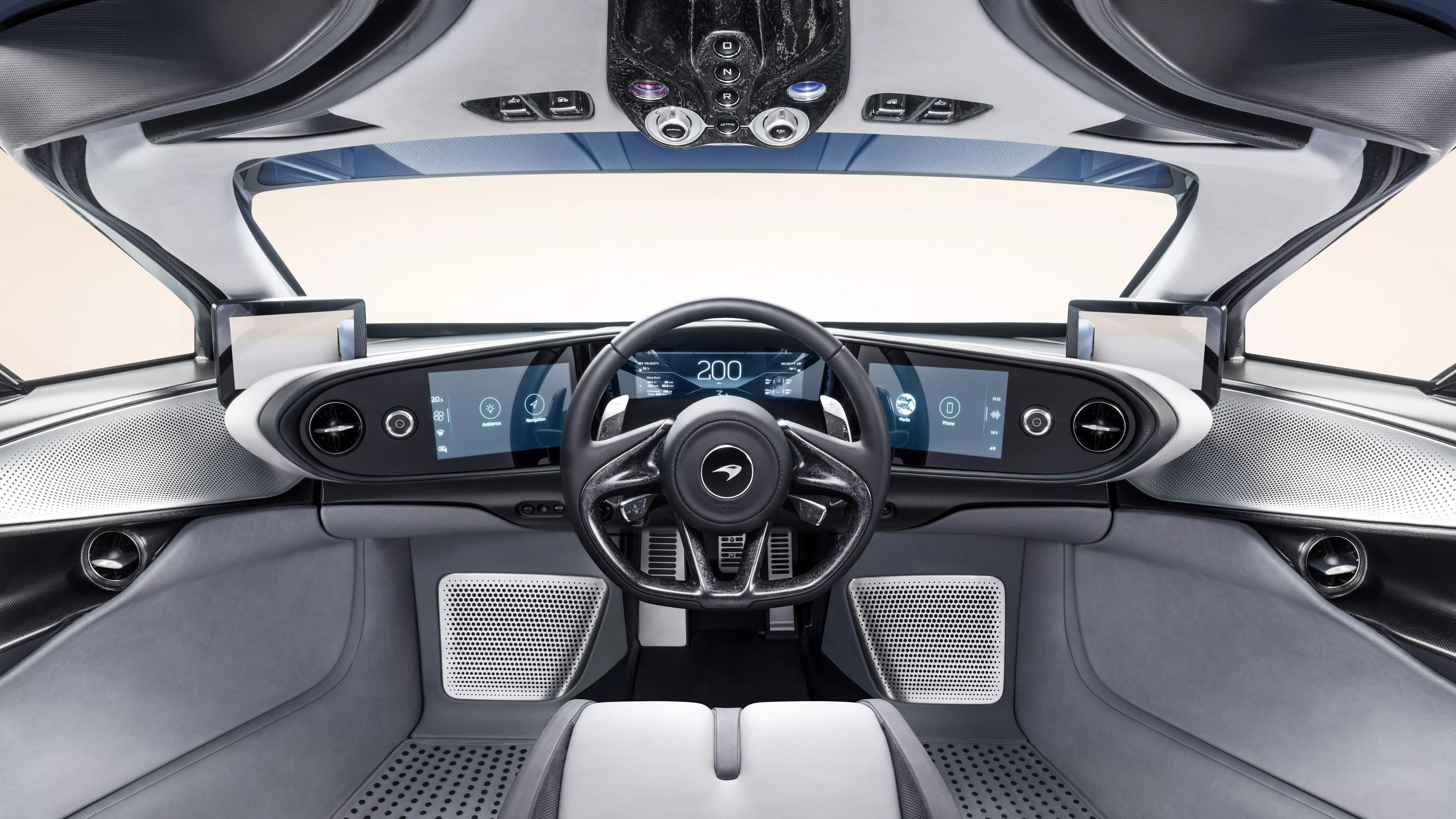McLaren Speedtail Interior 4K 8K