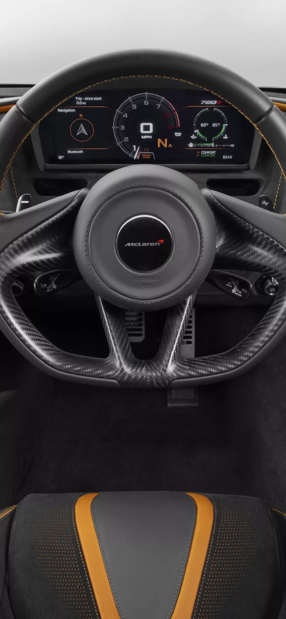 Mclaren 720S Interior iPhone