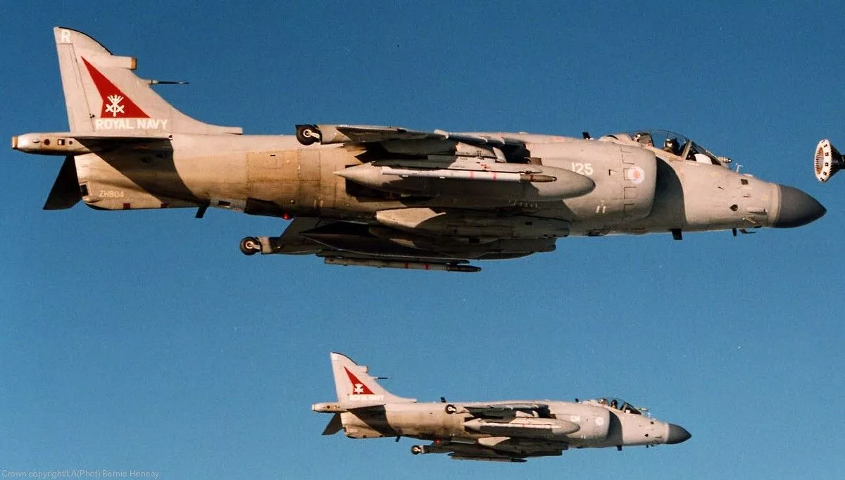 Sea Harrier FRS.1 FA.2 Royal Navy Fleet