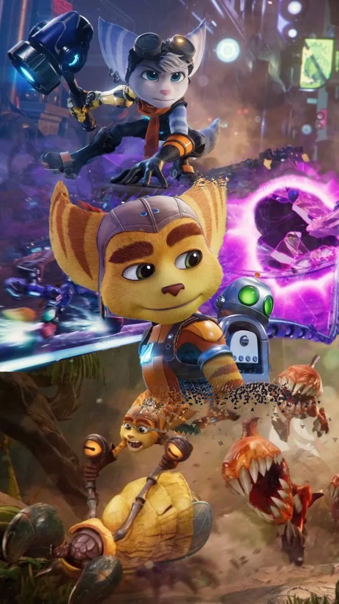 Ratchet and Clabk Wallpaper