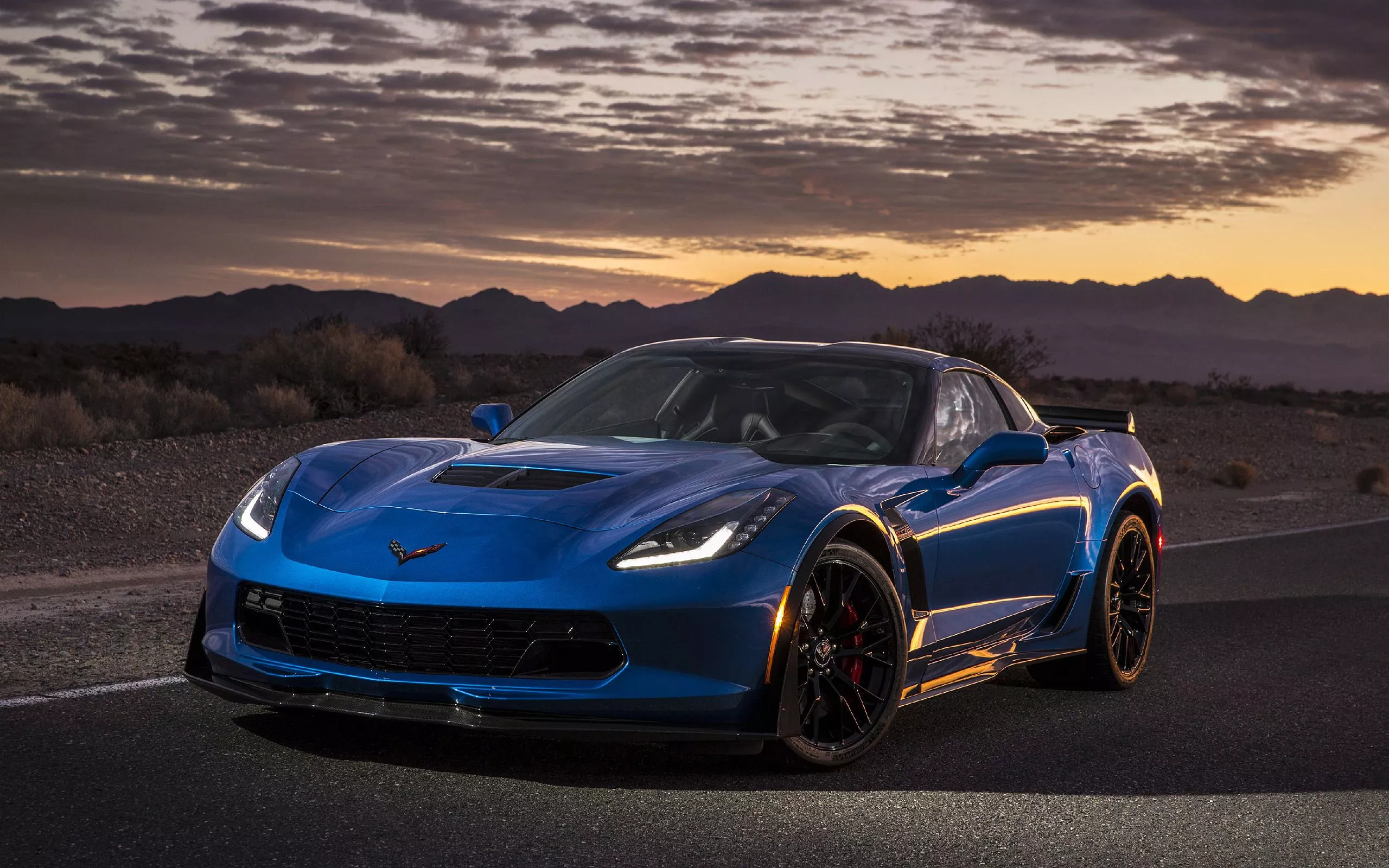 Vehicle Chevrolet Corvette Z06 HD Wallpaper