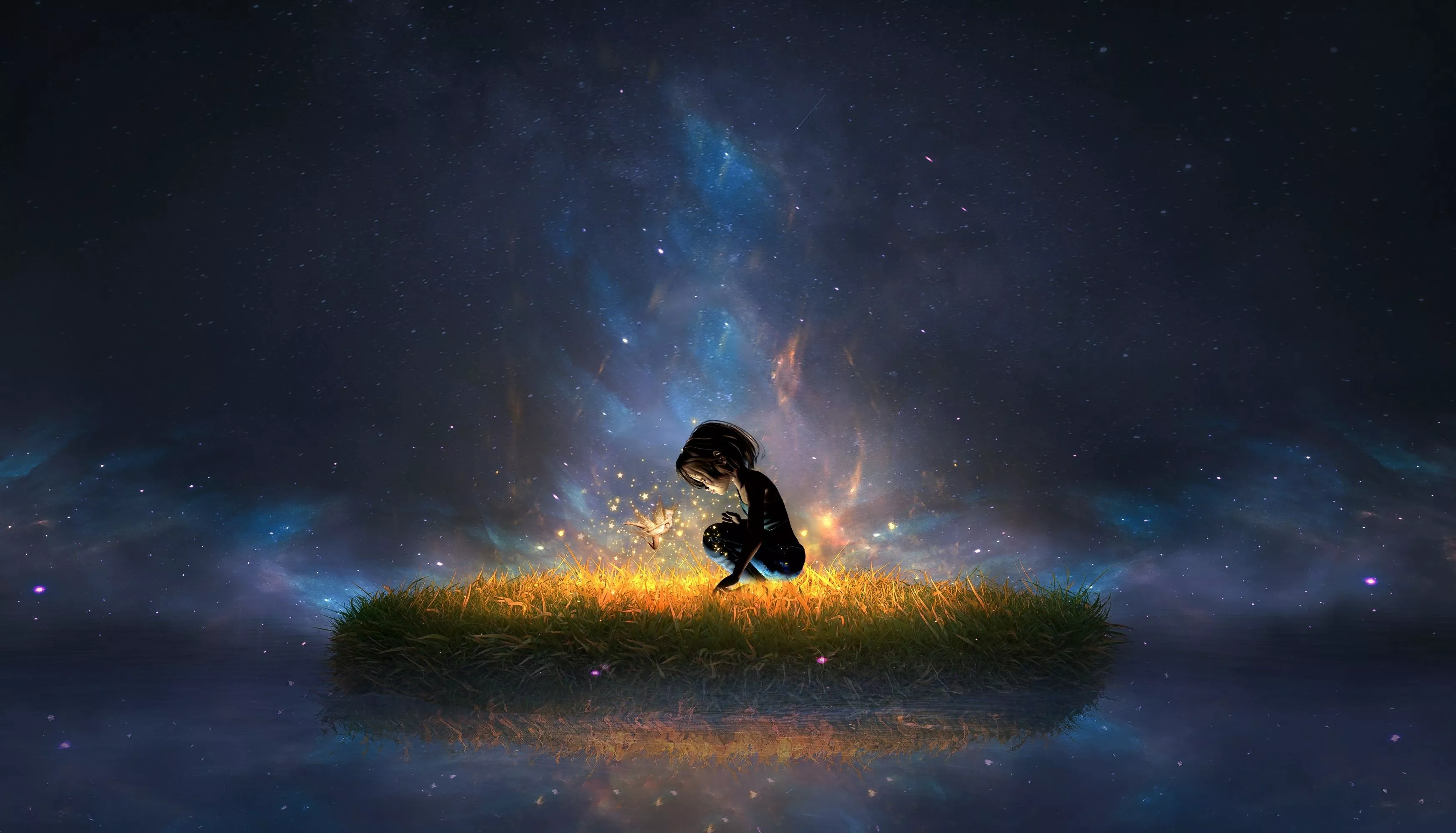 A Magical Night HD Wallpaper, HD Artist