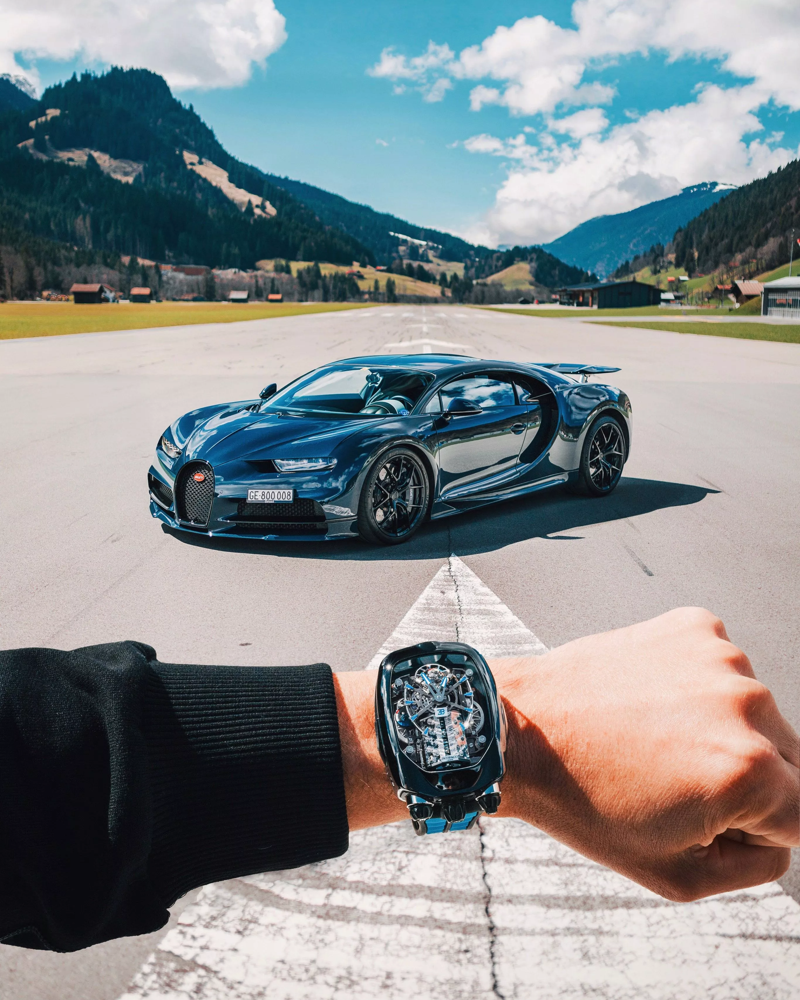 drive Bugatti Chiron hypercars