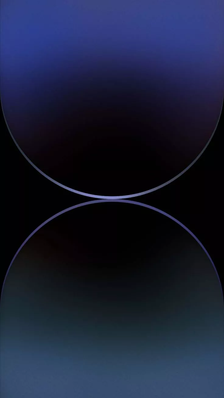 iPhone 15 Pro Neon Blue Dual Gradient