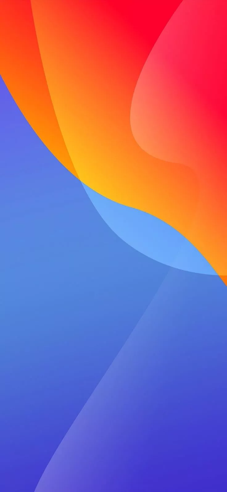 Blue to orange new gradient