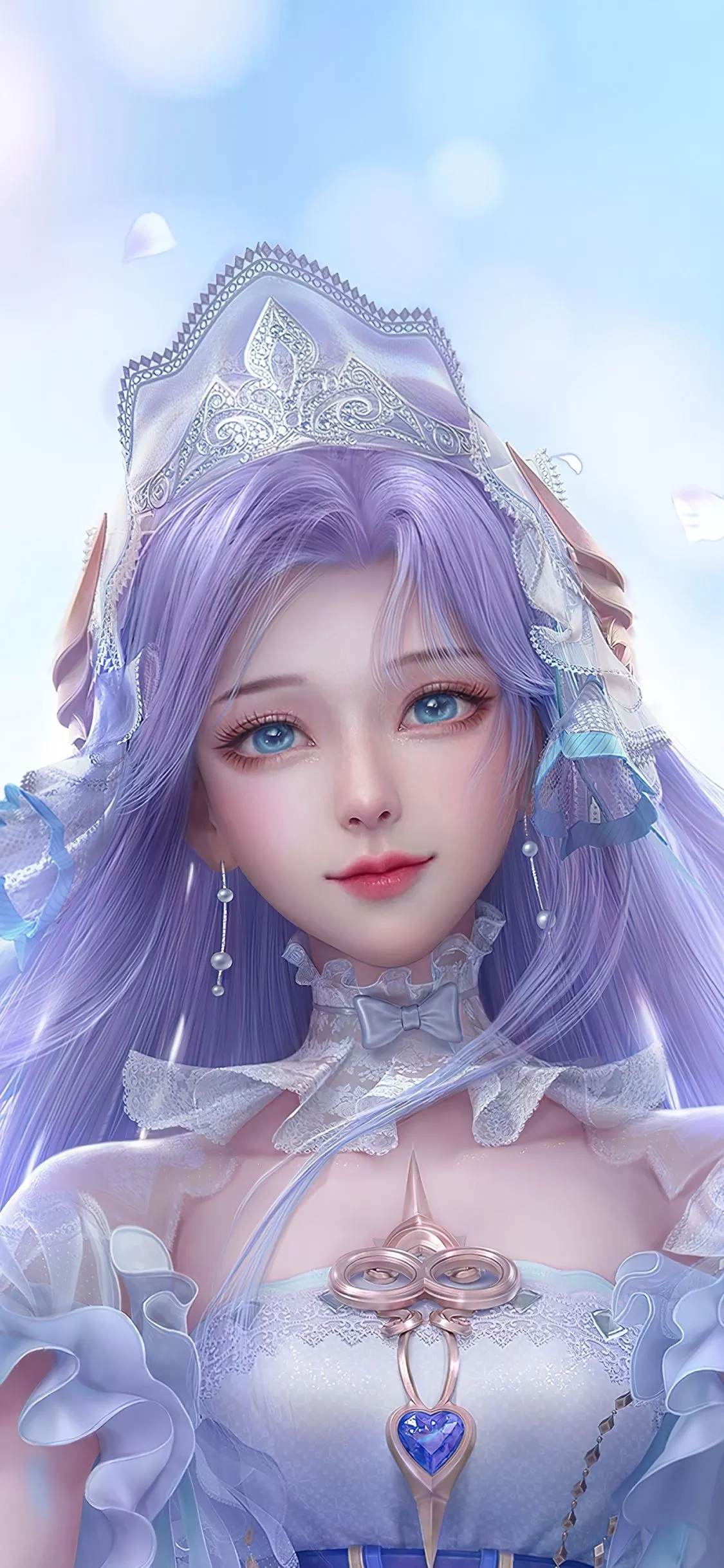 wallpaper 1125x2436 game character