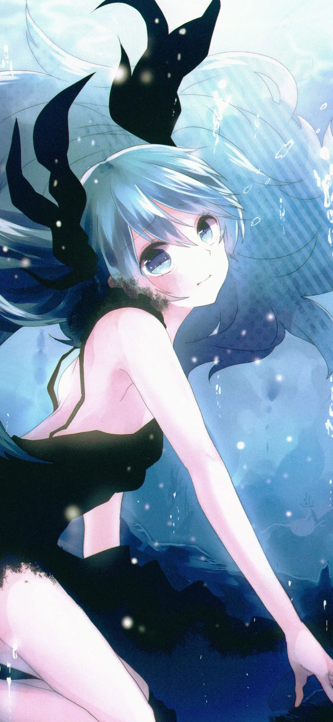 Deep Sea Girl Anime Illust Art