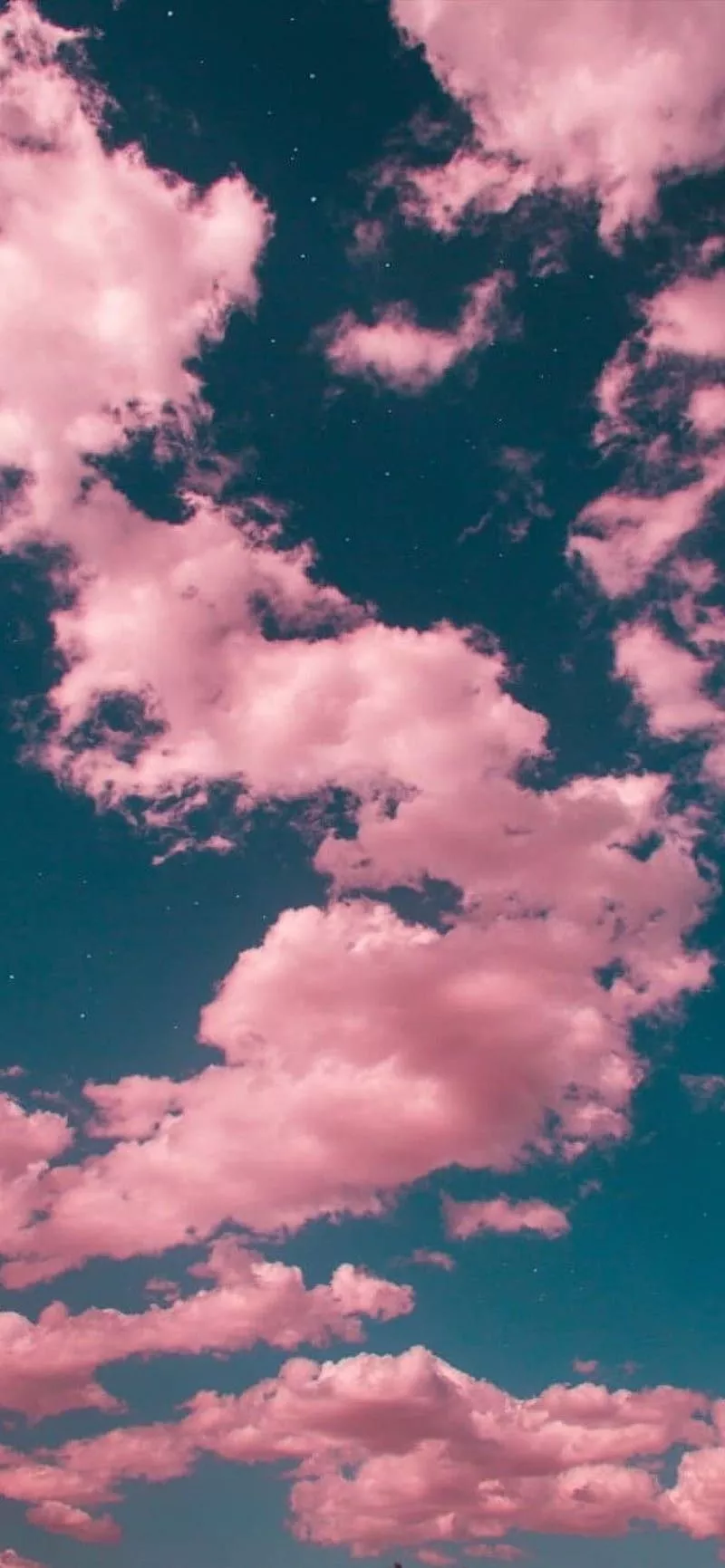 HD pink clouds wallpaper