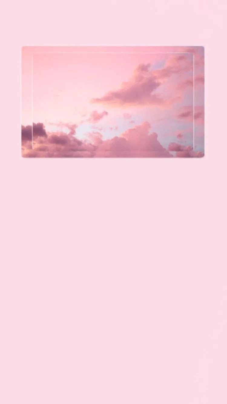 Download IPhone Pink Aesthetic Framed