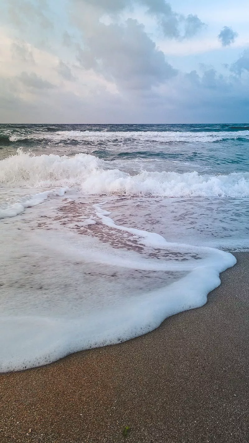 Wave, beach, iphone, nature, ocean, sea