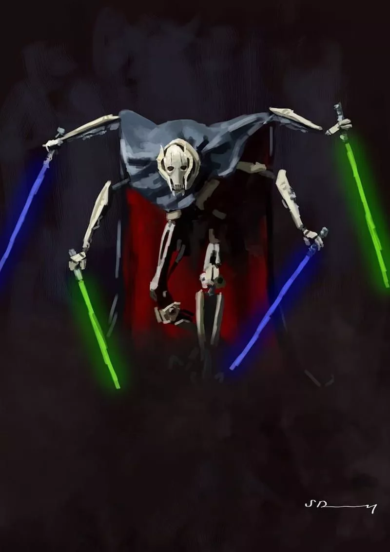 General grievous, capitan, guerra, wars