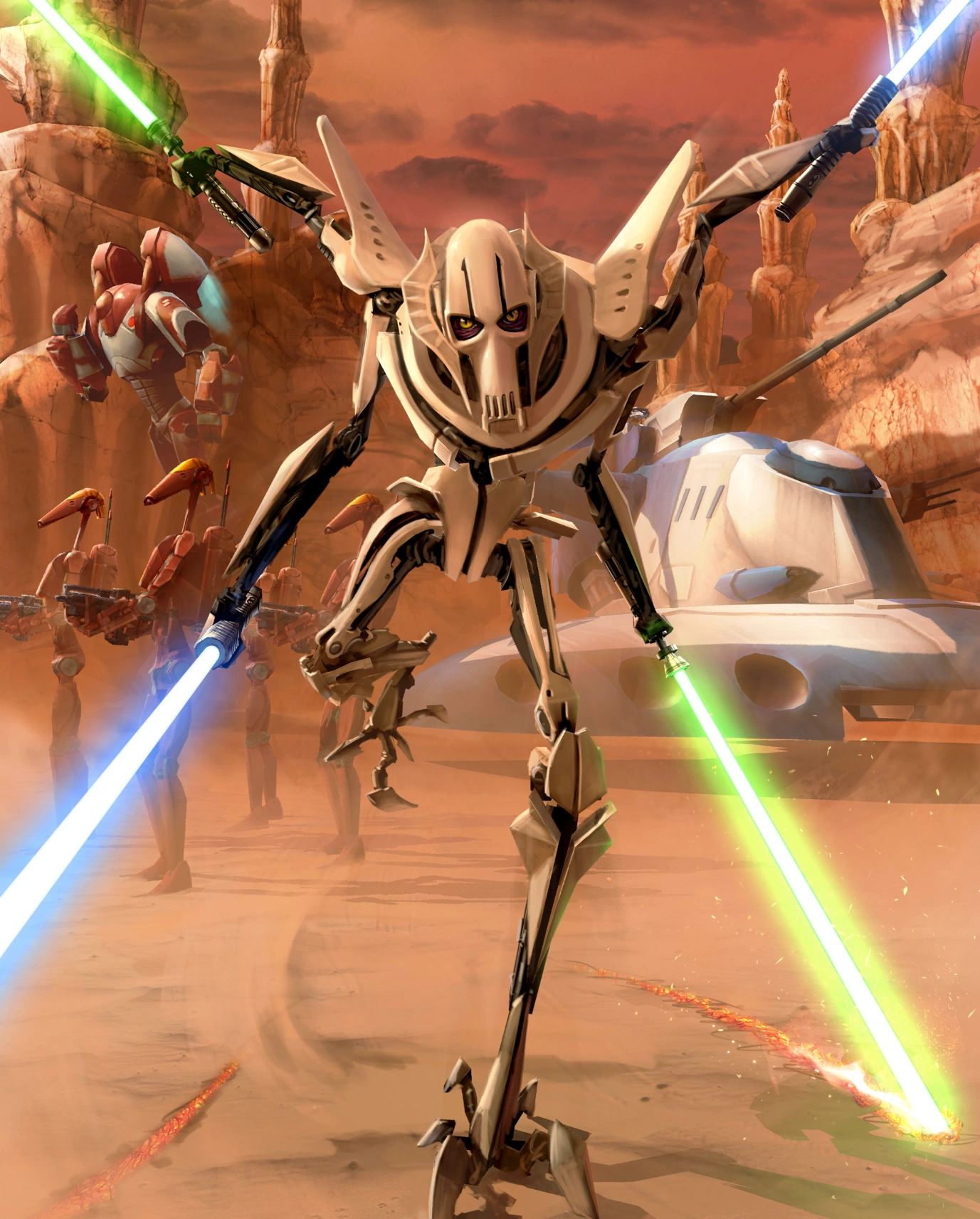 Grievous' shuttle. Wookieepedia