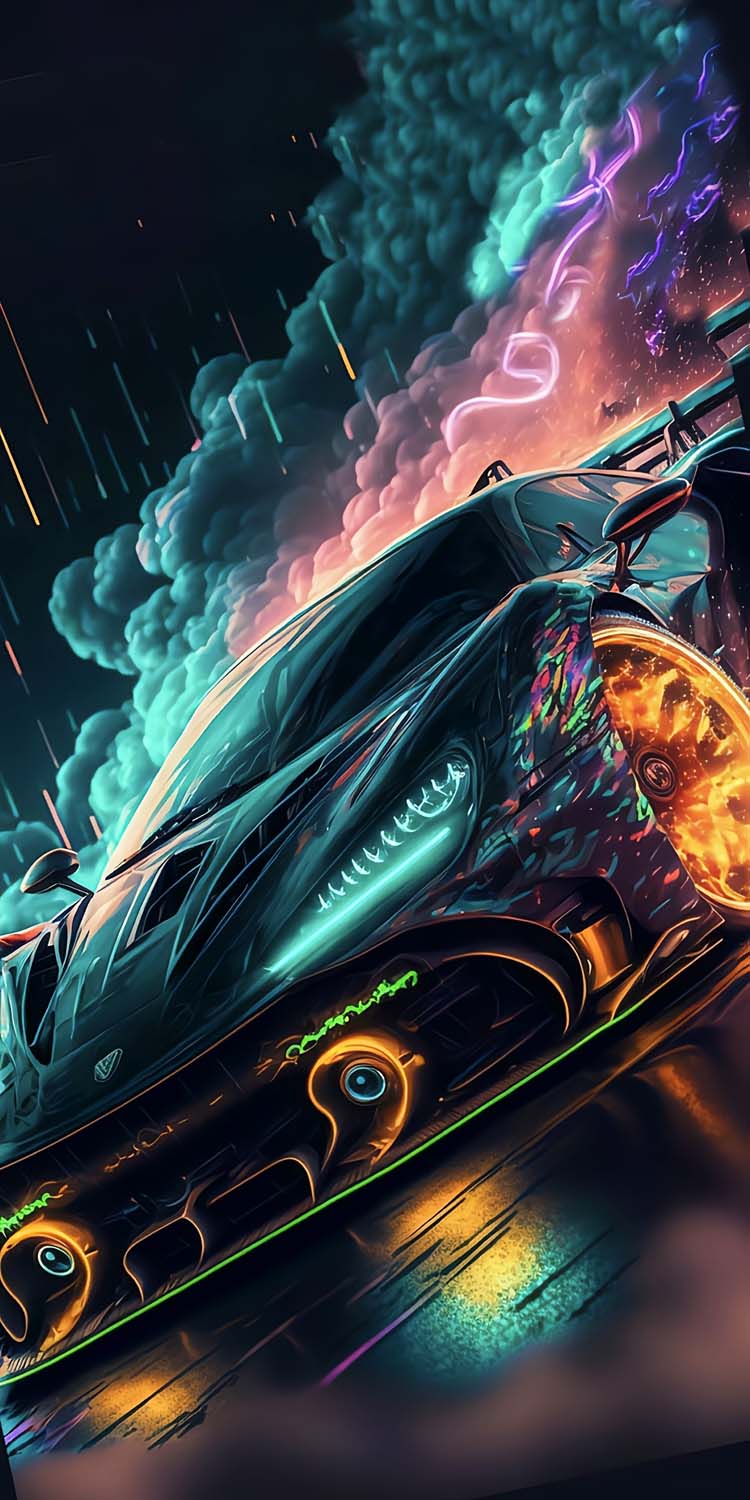 Sports Car iPhone Wallpaper 4K