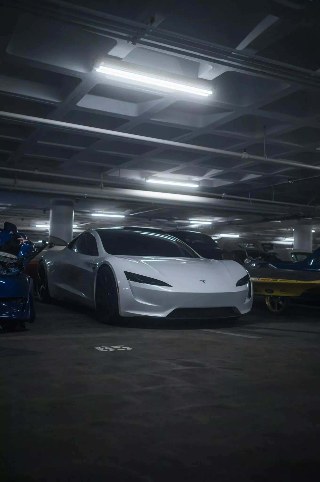 The Tesla Roadster prototype looks like