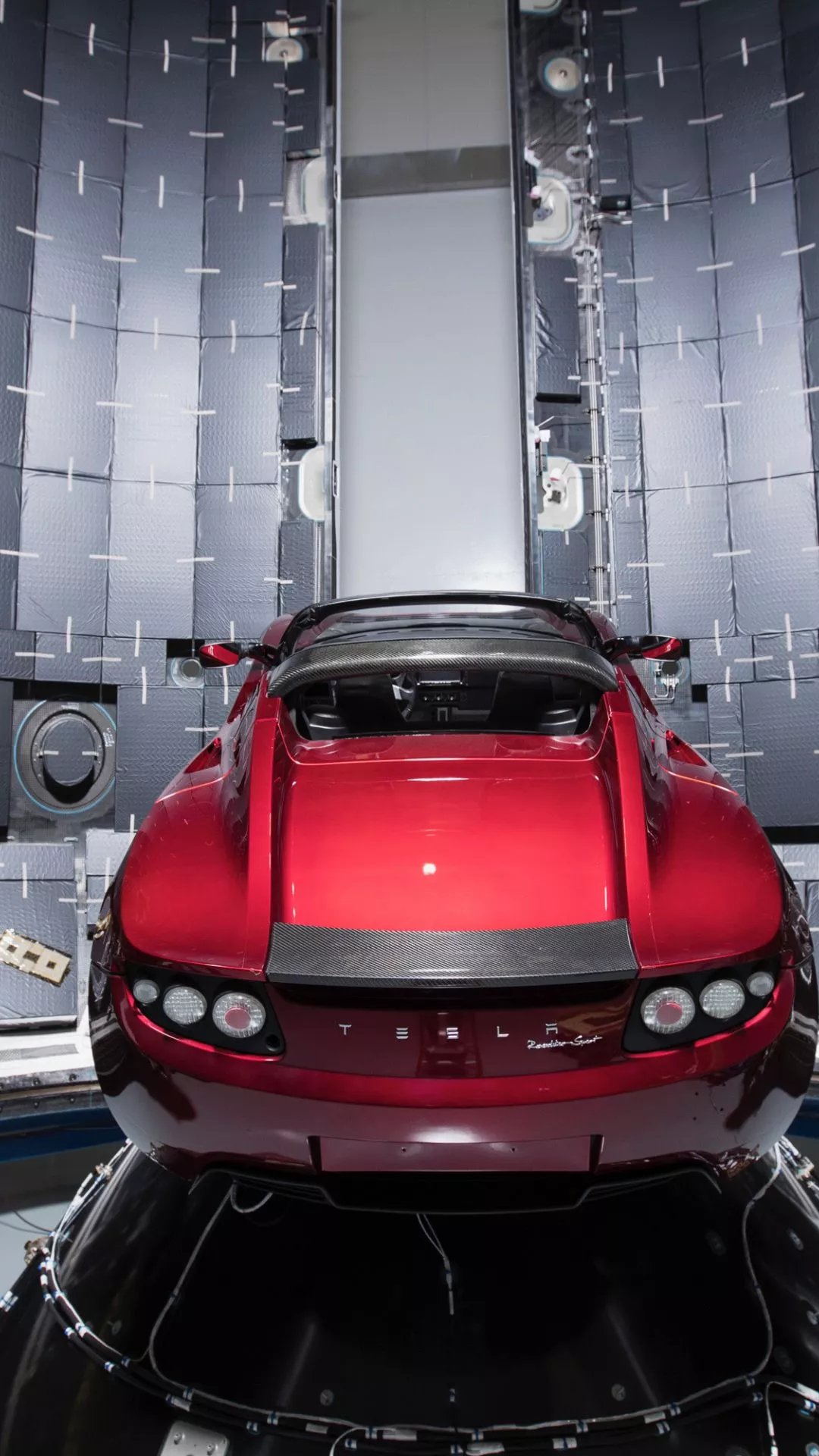 wallpaper 1080x1920 tesla roadster