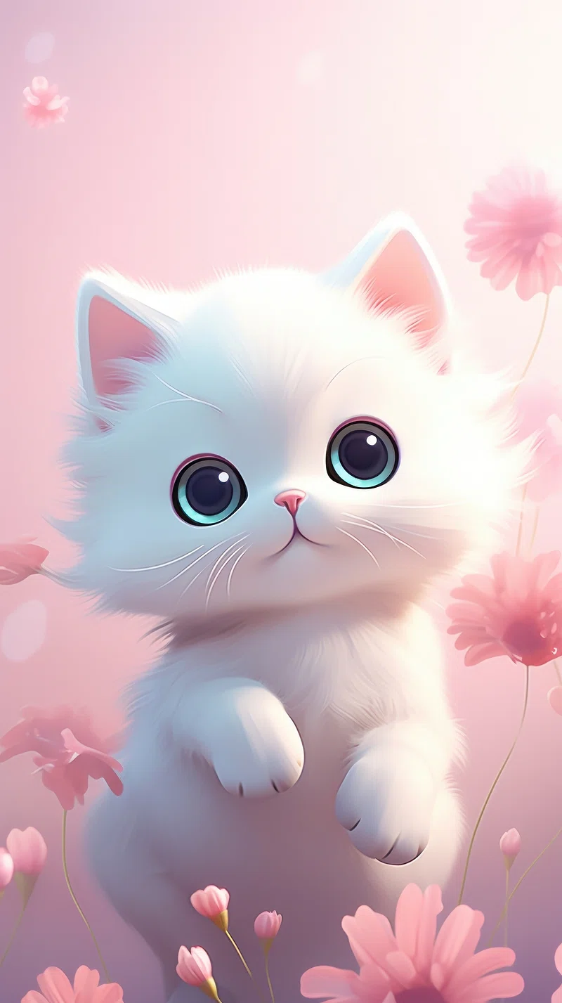 Cute cat animal mammal kitten