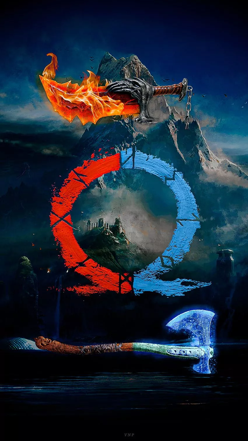 Ragnarok Kratos and Atreus God of War