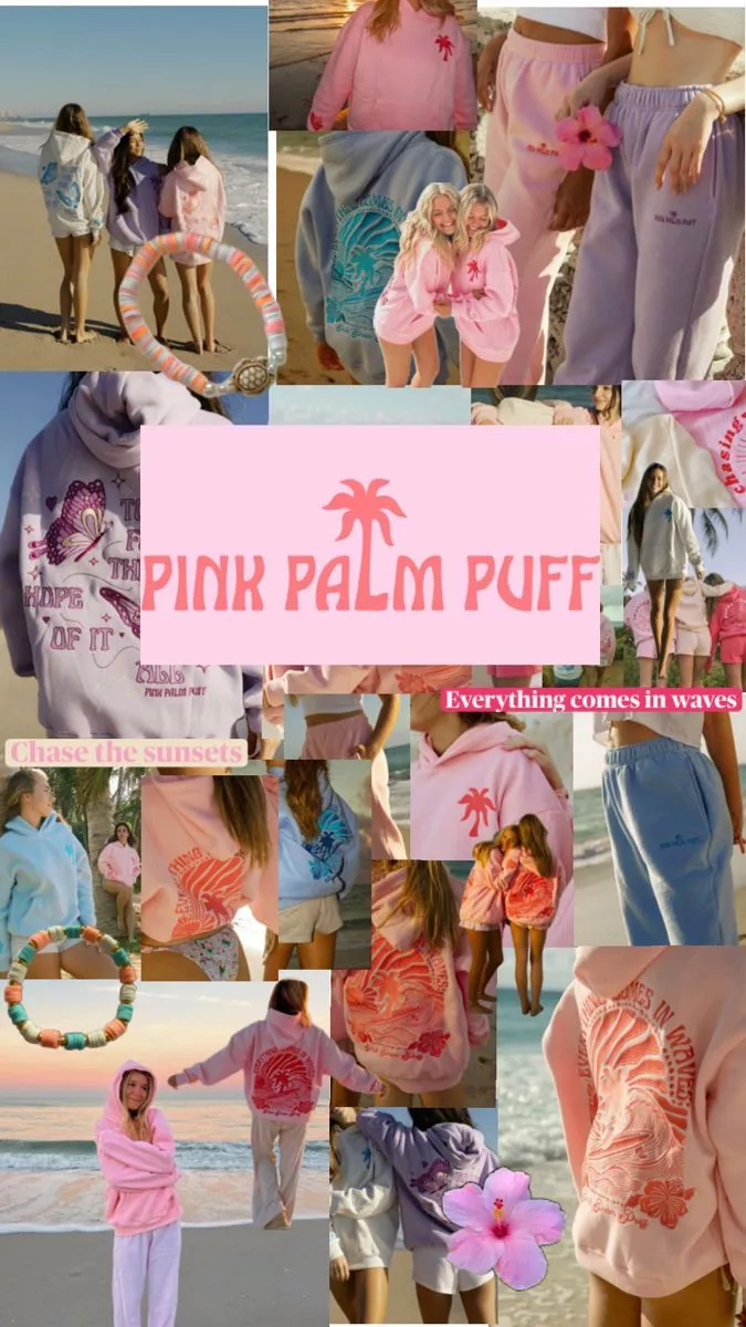 Pink Palm Puff Hoodie Wallpapers - Wallpaper Cave