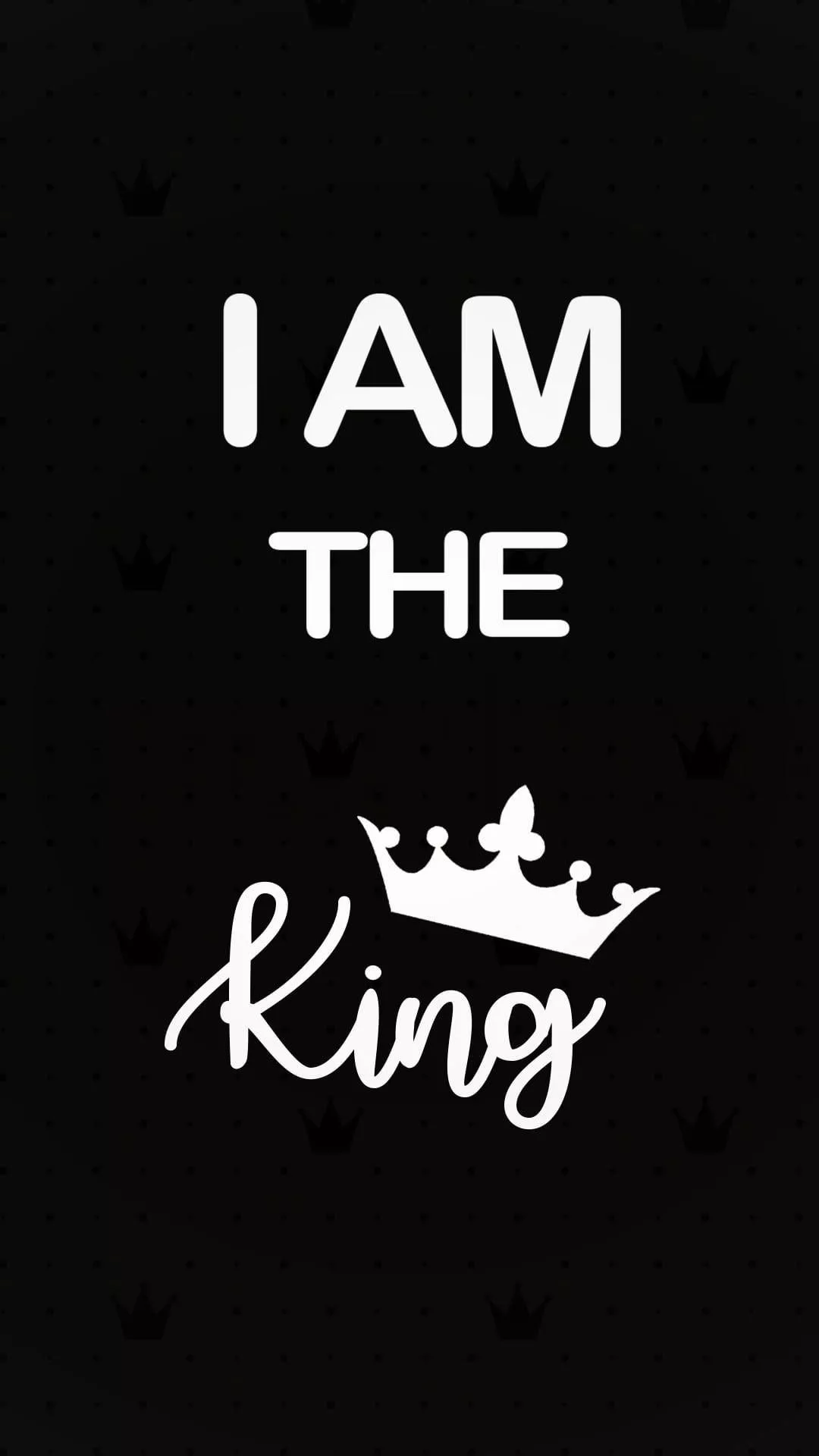 King Quote Tumblr iPhone Wallpaper