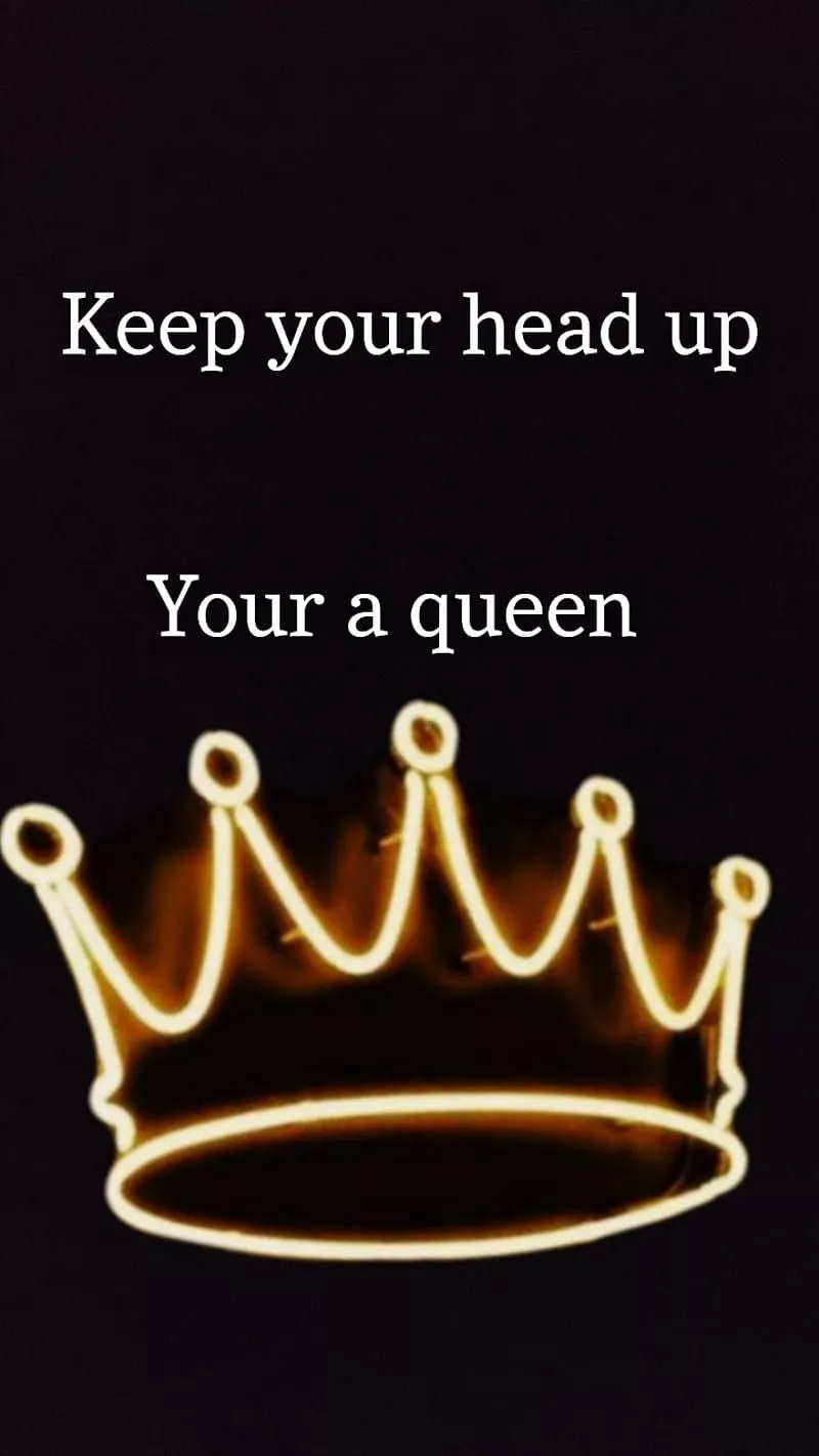 Queens, happy, queen, quote, HD phone