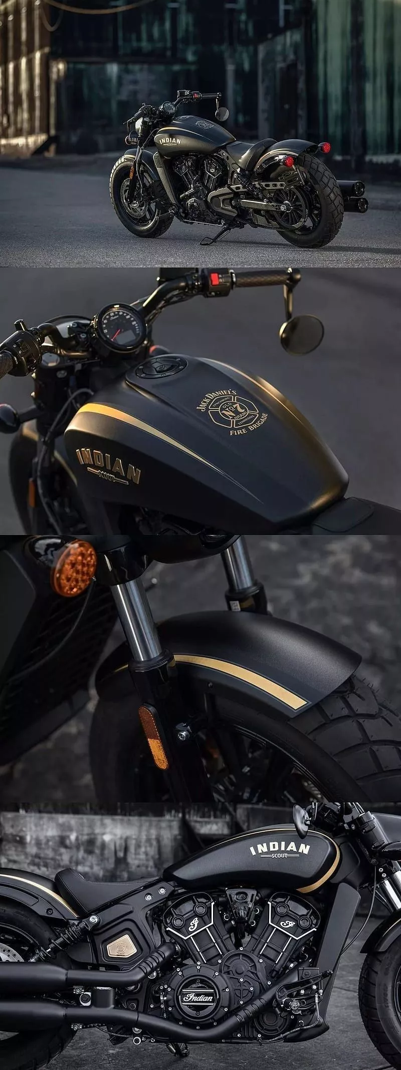 HD vintage indian motorcycle wallpaper