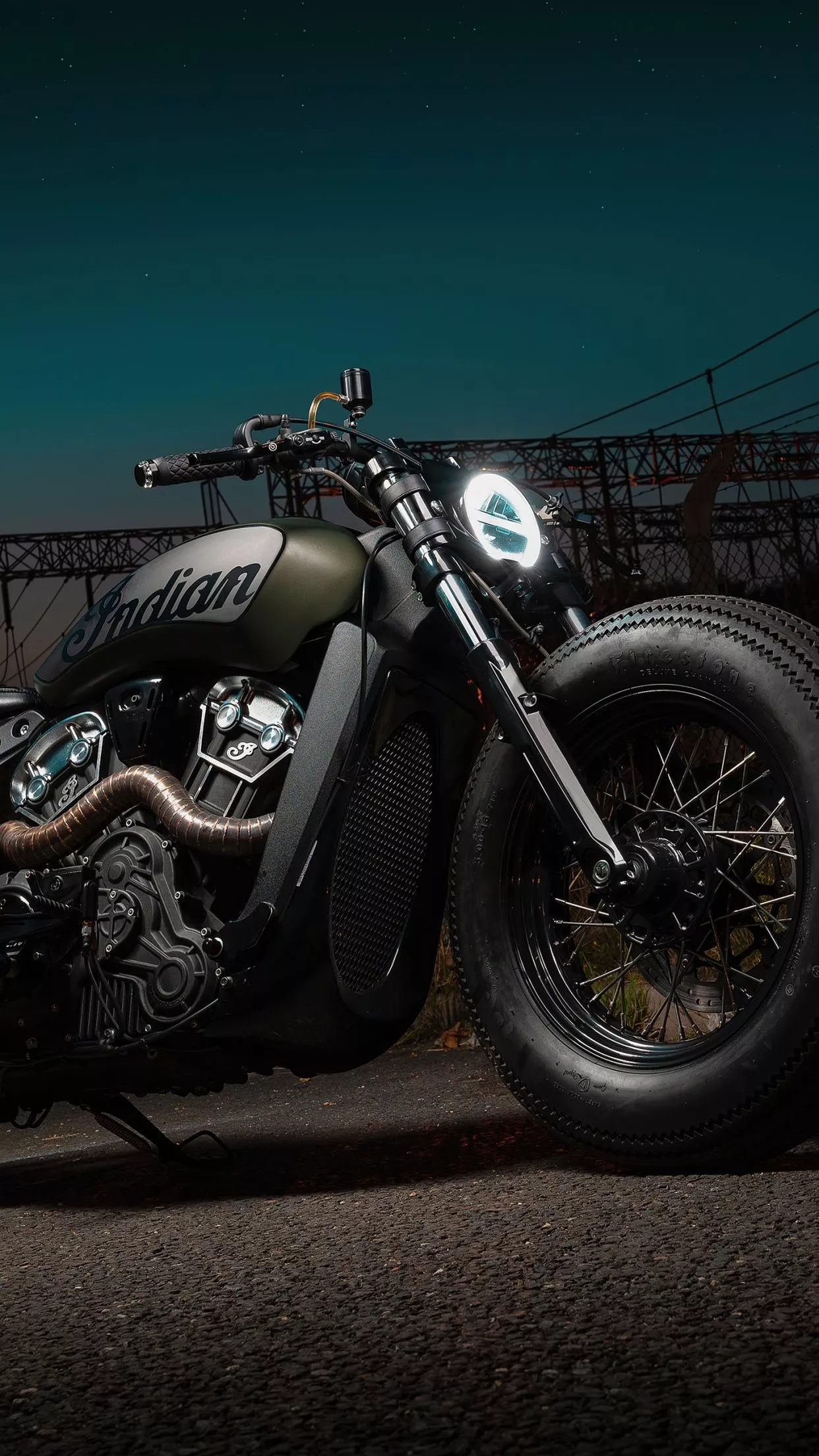 Indian Scout Bobber Envy Wallpaper 4K