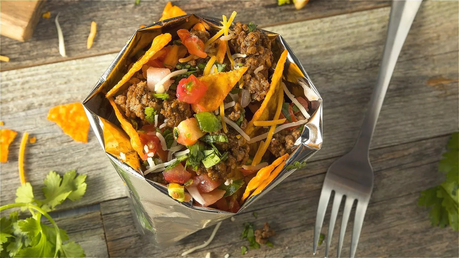 Breakfast Walking Tacos Are A Clever