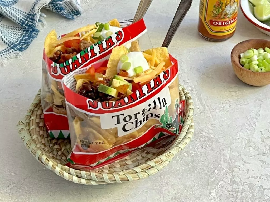 A Healthier Walking Taco's