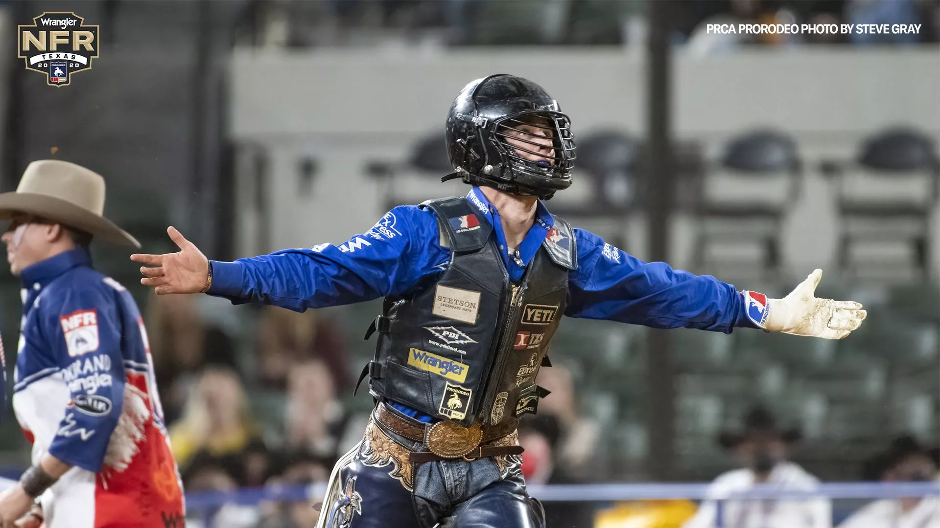 Round 7 with saddle bronc riding