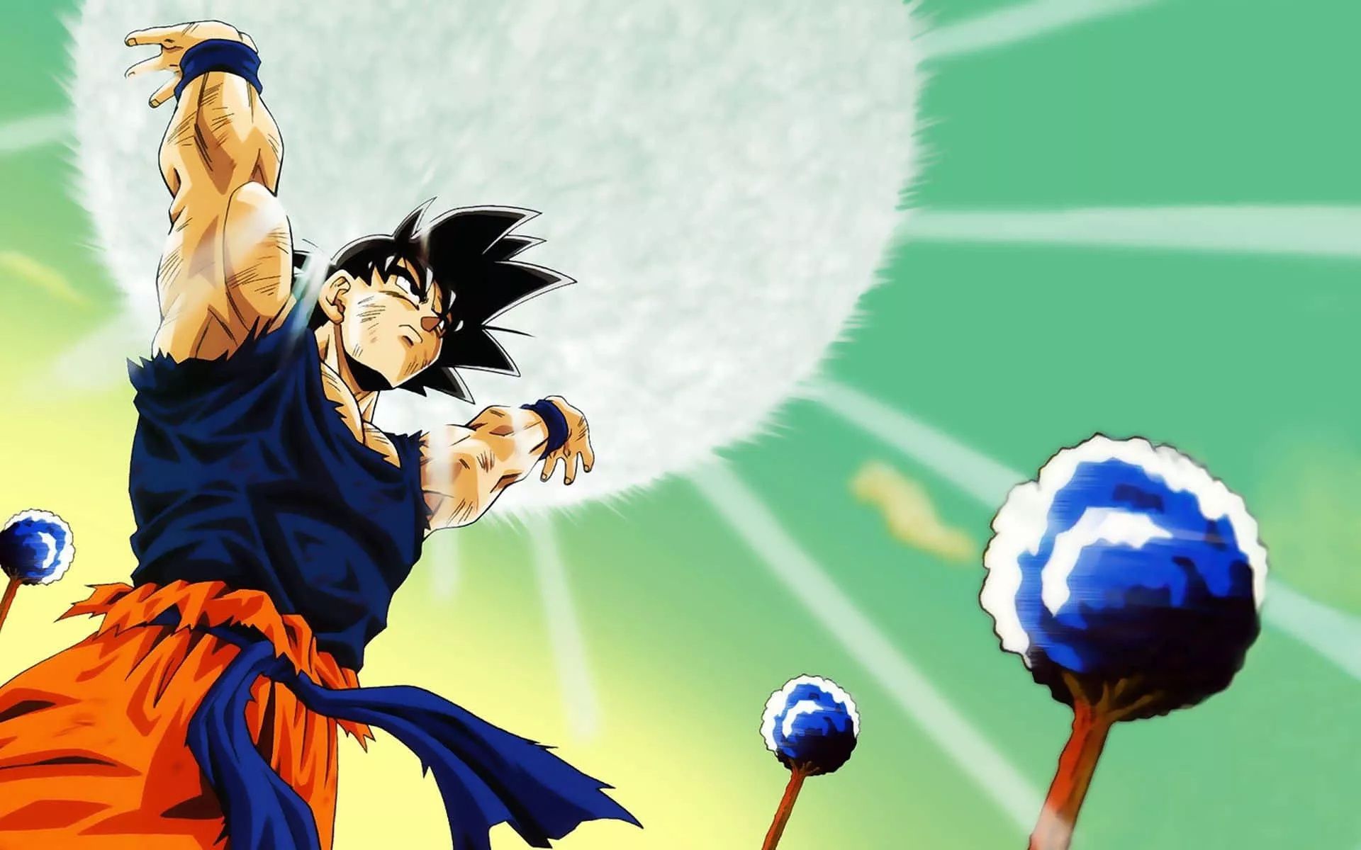 Spirit Bomb Sword Wallpaper