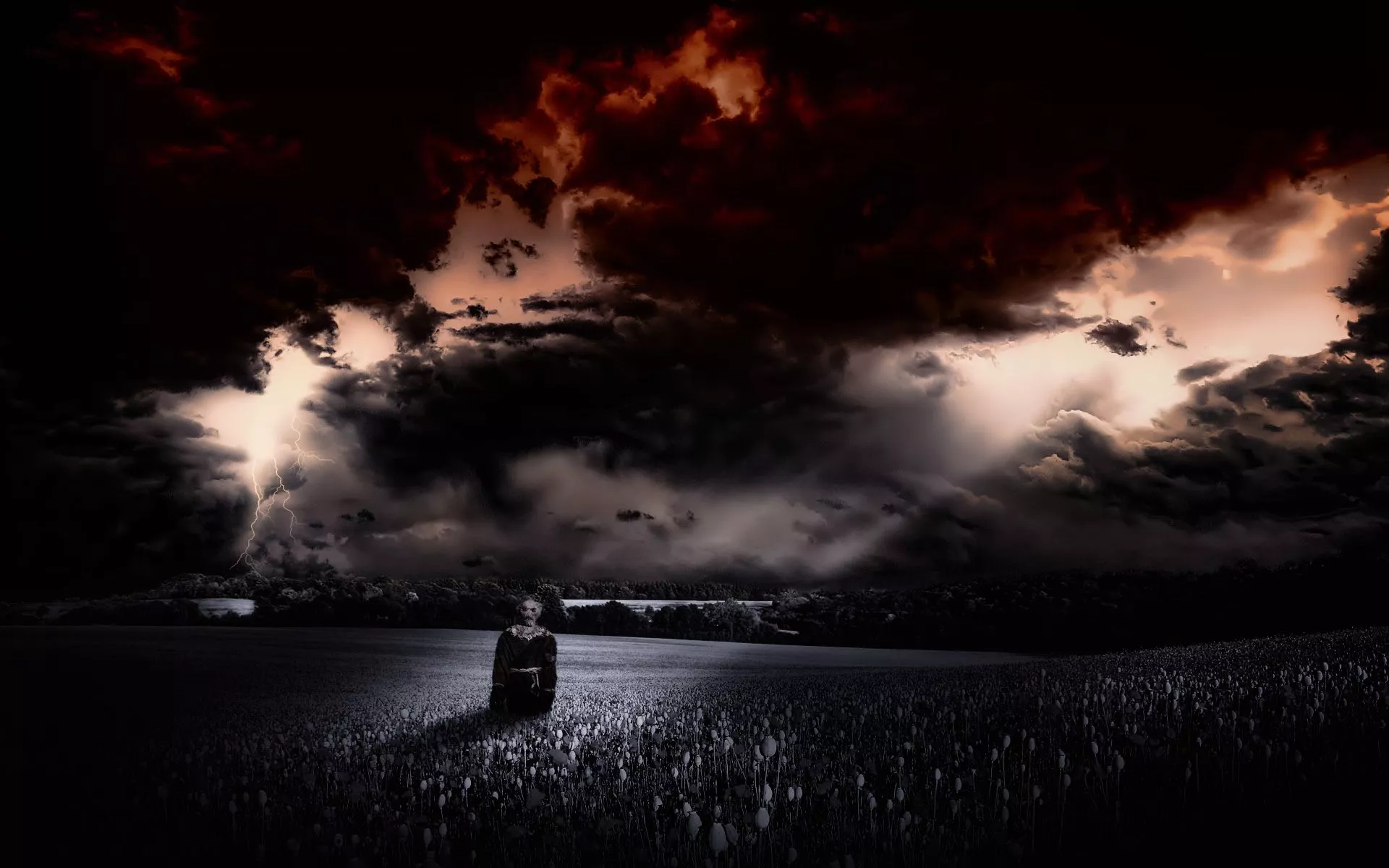 Artistic Stormy Skies HD Wallpaper