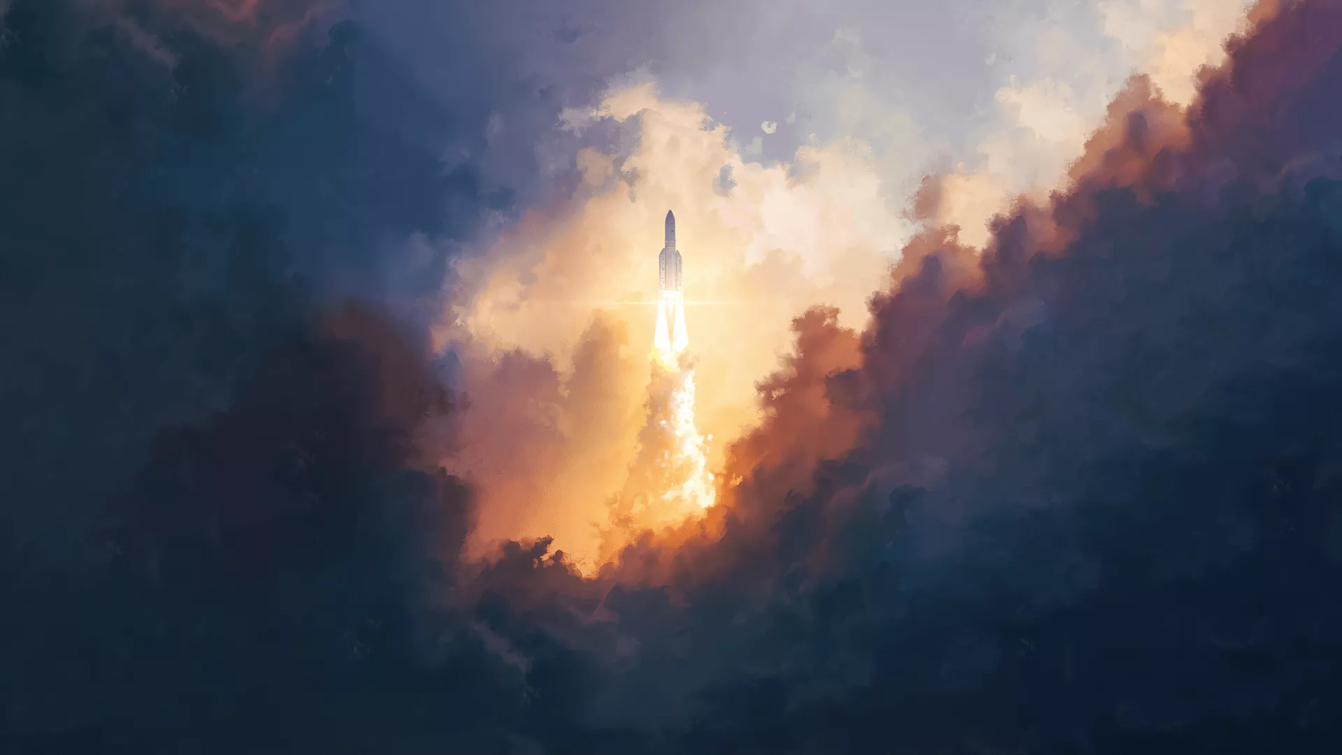 Download Rocket Sky Vehicle Ariane 5 HD